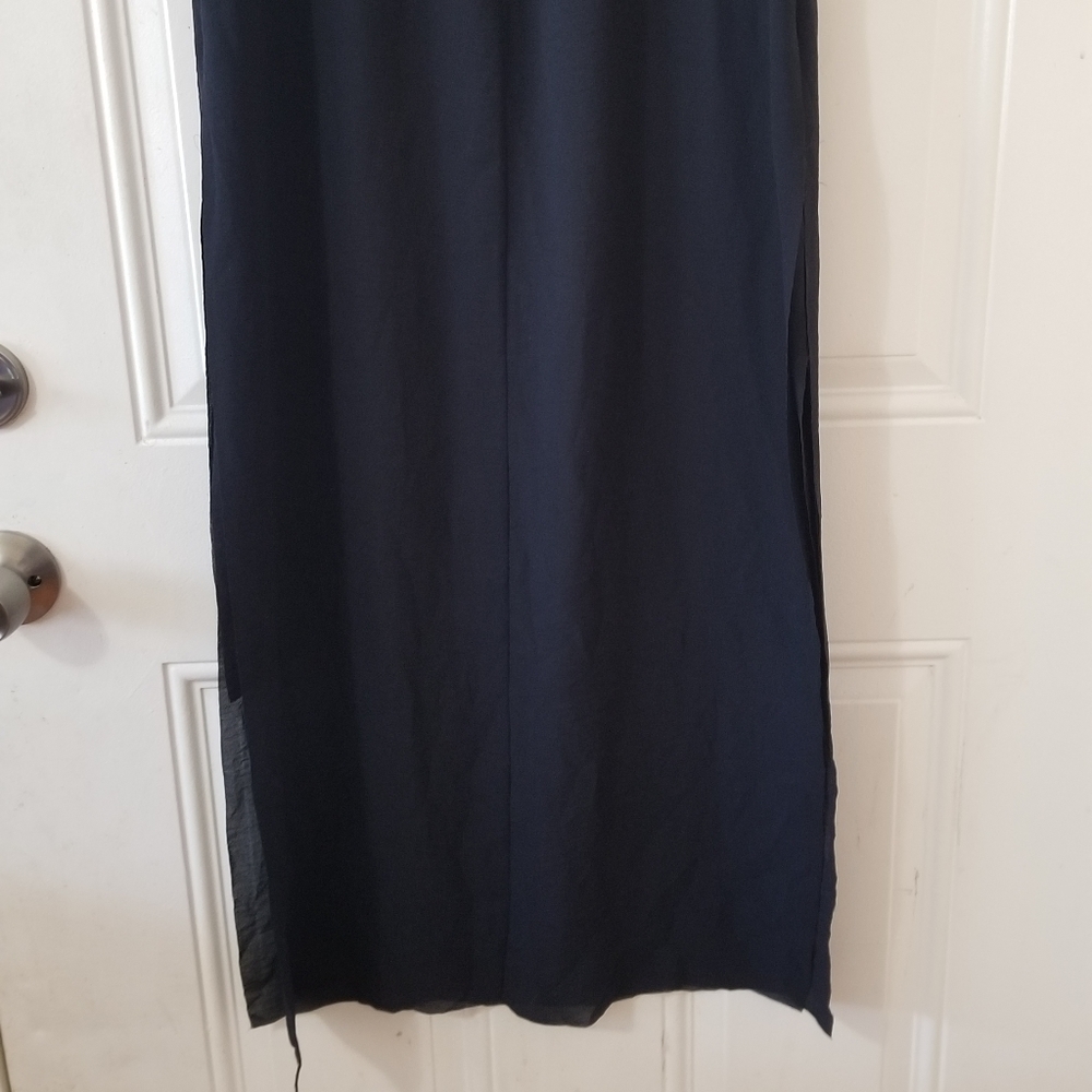 COS Navy Blue Sleeveless Maxi Dress - Picture 12 of 15